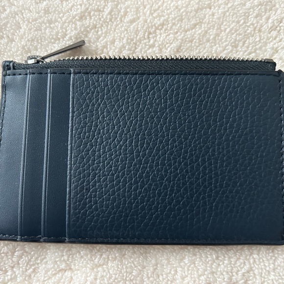 Michael Kors- COOPER SLIM PEBBLED LEATHER ZIP WALLET - Picture 2 of 4